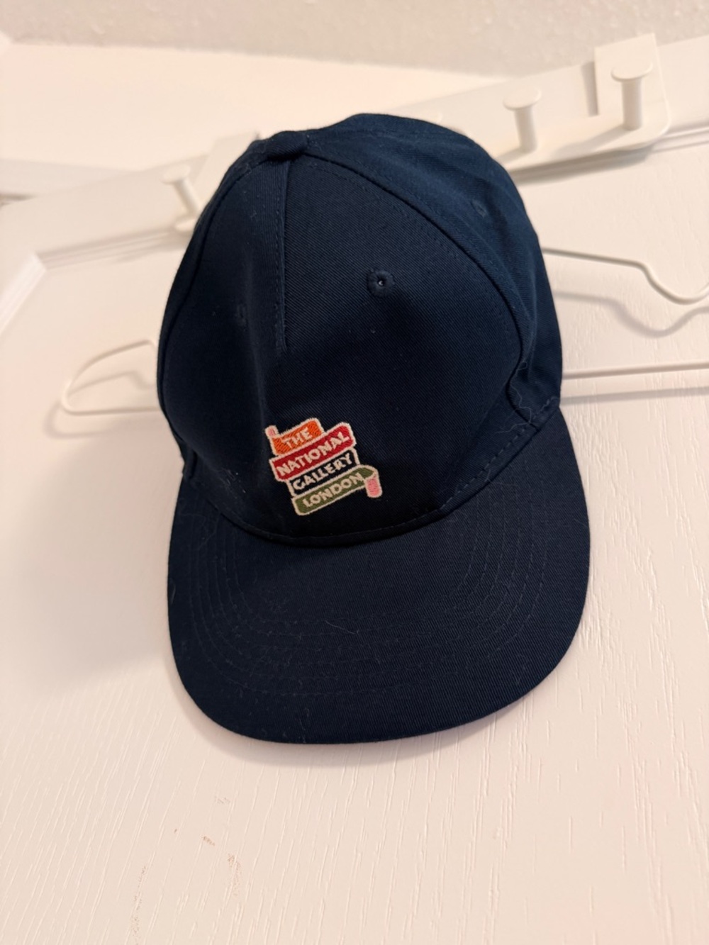 Navy Baseball Cap with The National Gallery London Patch